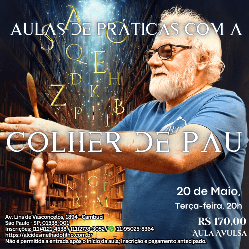 Aula de Práticas com a Colher de Pau (Maio)