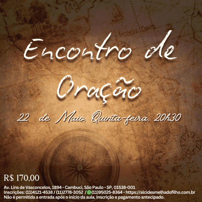 Encontro de Oração (Maio)