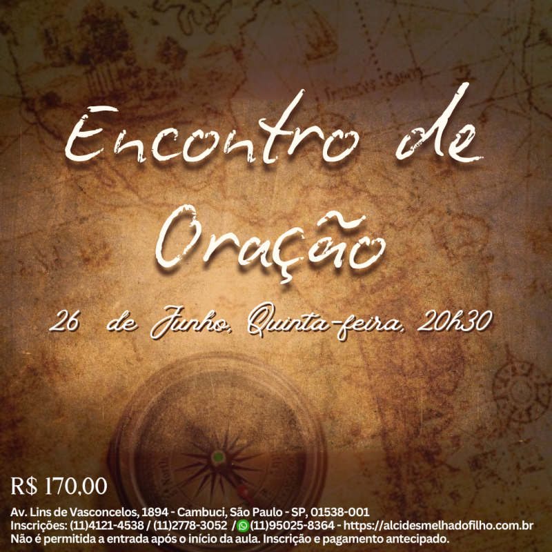 Encontro de Oração (Junho)