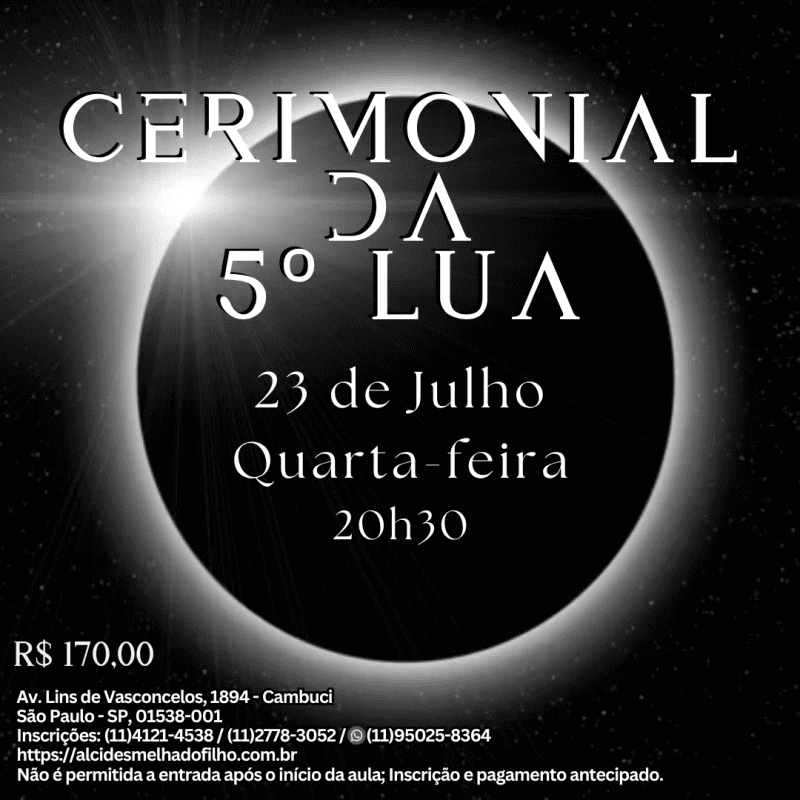 Cerimonial da 5ª Lua (Julho)