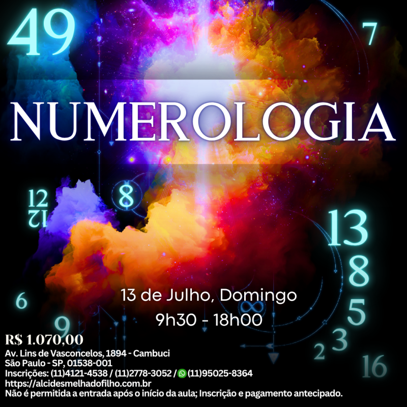 Numerologia Pitagórica  (Julho)