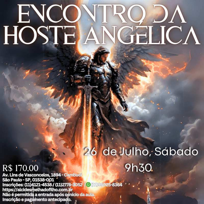 Encontro da Hoste Angélica (Julho)